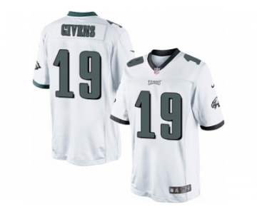 Youth Nike Philadelphia Eagles #19 Chris Givens Limited White NFL Jersey