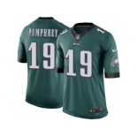 Youth Nike Philadelphia Eagles #19 Donnel Pumphrey Limited Midnight Green Team Color NFL Jersey