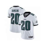 Youth Nike Philadelphia Eagles #20 Brian Dawkins Vapor Untouchable Limited White NFL Jersey