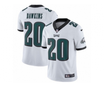 Youth Nike Philadelphia Eagles #20 Brian Dawkins Vapor Untouchable Limited White NFL Jersey