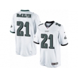 Youth Nike Philadelphia Eagles #21 Leodis McKelvin Limited White NFL Jersey