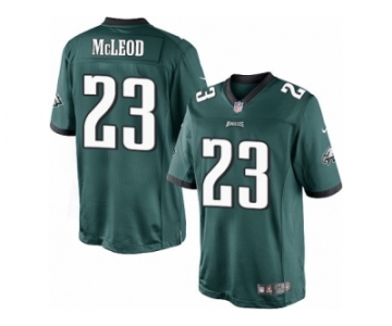 Youth Nike Philadelphia Eagles #23 Rodney McLeod Limited Midnight Green Team Color NFL Jersey