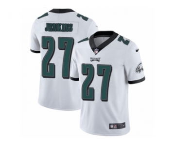 Youth Nike Philadelphia Eagles #27 Malcolm Jenkins Vapor Untouchable Limited White NFL Jersey