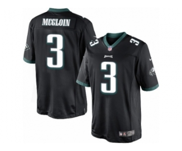 Youth Nike Philadelphia Eagles #3 Matt McGloin Limited Black Alternate NFL Jersey