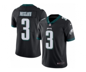 Youth Nike Philadelphia Eagles #3 Matt McGloin Limited Black Rush NFL Jersey