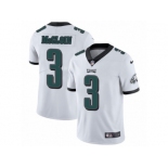 Youth Nike Philadelphia Eagles #3 Matt McGloin Vapor Untouchable Limited White NFL Jersey