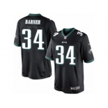 Youth Nike Philadelphia Eagles #34 Kenjon Barner Limited Black Alternate NFL Jersey