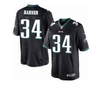 Youth Nike Philadelphia Eagles #34 Kenjon Barner Limited Black Alternate NFL Jersey