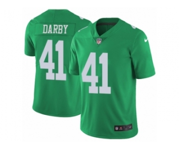 Youth Nike Philadelphia Eagles #41 Ronald Darby Limited Green Rush Vapor Untouchable NFL Jersey