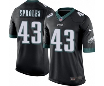 Youth Nike Philadelphia Eagles #43 Darren Sproles Black Alternate NFL Jersey