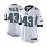 Youth Nike Philadelphia Eagles #43 Darren Sproles White NFL Jersey