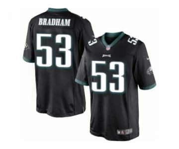 Youth Nike Philadelphia Eagles #53 Nigel Bradham Limited Black Alternate NFL Jersey