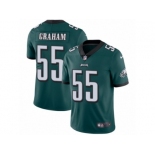 Youth Nike Philadelphia Eagles #55 Brandon Graham Vapor Untouchable Limited Midnight Green Team Color NFL Jersey