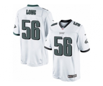 Youth Nike Philadelphia Eagles #56 Chris Long Limited White NFL Jersey