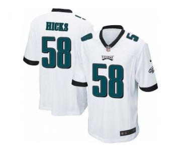 Youth Nike Philadelphia Eagles #58 Jordan Hicks white New Jerseys