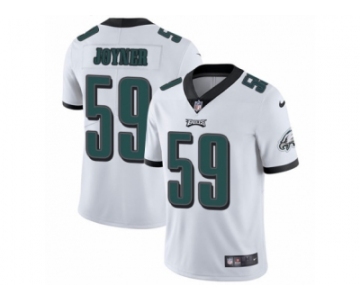 Youth Nike Philadelphia Eagles #59 Seth Joyner Vapor Untouchable Limited White NFL Jersey