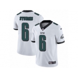 Youth Nike Philadelphia Eagles #6 Caleb Sturgis Vapor Untouchable Limited White NFL Jersey