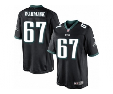 Youth Nike Philadelphia Eagles #67 Chance Warmack Limited Black Alternate NFL Jersey