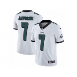 Youth Nike Philadelphia Eagles #7 Ron Jaworski Vapor Untouchable Limited White NFL Jersey