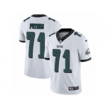 Youth Nike Philadelphia Eagles #71 Jason Peters Vapor Untouchable Limited White NFL Jersey