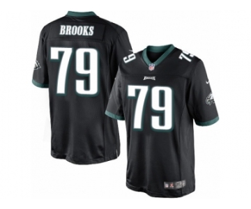 Youth Nike Philadelphia Eagles #79 Brandon Brooks Limited Black Alternate NFL Jersey