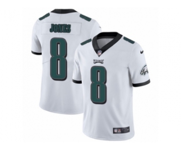 Youth Nike Philadelphia Eagles #8 Donnie Jones Vapor Untouchable Limited White NFL Jersey