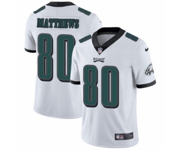 Youth Nike Philadelphia Eagles #80 Jordan Matthews White Vapor Untouchable Limited Player NFL Jersey