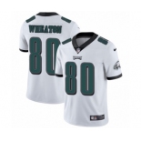 Youth Nike Philadelphia Eagles #80 Markus Wheaton White Vapor Untouchable Limited Player NFL Jersey