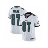 Youth Nike Philadelphia Eagles #87 Brent Celek Vapor Untouchable Limited White NFL Jersey