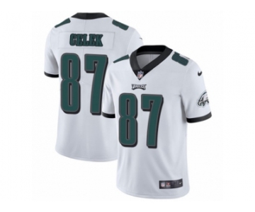 Youth Nike Philadelphia Eagles #87 Brent Celek Vapor Untouchable Limited White NFL Jersey