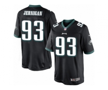 Youth Nike Philadelphia Eagles #93 Timmy Jernigan Limited Black Alternate NFL Jersey