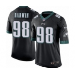 Youth Nike Philadelphia Eagles #98 Connor Barwin Black Alternate NFL Jersey