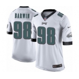 Youth Nike Philadelphia Eagles #98 Connor Barwin White NFL Jersey