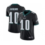 Youth Philadelphia Eagles #10 DeSean Jackson Black Alternate Vapor Untouchable Limited Player Football Jersey