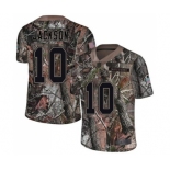 Youth Philadelphia Eagles #10 DeSean Jackson Camo Rush Realtree Limited Football Jersey