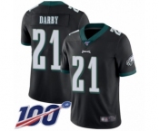 Youth Philadelphia Eagles #21 Ronald Darby Black Alternate Vapor Untouchable Limited Player 100th Season Football Jersey