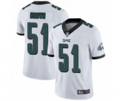 Youth Philadelphia Eagles #51 Zach Brown White Vapor Untouchable Limited Player Football Jersey