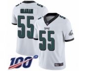 Youth Philadelphia Eagles #55 Brandon Graham White Vapor Untouchable Limited Player 100th Season Football Jersey