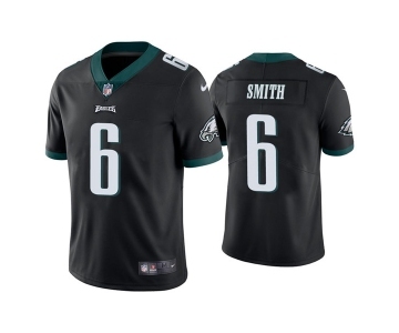 Youth Philadelphia Eagles #6 DeVonta Smith Black Vapor Untouchable Limited Stitched Jersey