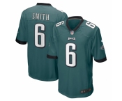 Youth Philadelphia Eagles #6 DeVonta Smith Nike Midnight Green 2021 NFL Draft First Round Pick Game Jersey