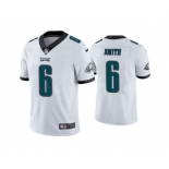 Youth Philadelphia Eagles #6 DeVonta Smith White Vapor Untouchable Limited Stitched Jersey