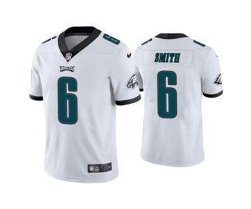 Youth Philadelphia Eagles #6 DeVonta Smith White Vapor Untouchable Limited Stitched Jersey