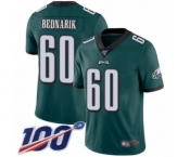 Youth Philadelphia Eagles #60 Chuck Bednarik Midnight Green Team Color Vapor Untouchable Limited Player 100th Season Football Jersey