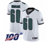 Youth Philadelphia Eagles #60 Chuck Bednarik White Vapor Untouchable Limited Player 100th Season Football Jersey