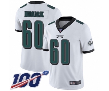 Youth Philadelphia Eagles #60 Chuck Bednarik White Vapor Untouchable Limited Player 100th Season Football Jersey