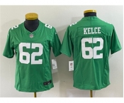 Youth Philadelphia Eagles #62 Jason Kelce Green 2023 F.U.S.E. Football Stitched Jersey