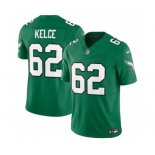 Youth Philadelphia Eagles #62 Jason Kelce Green 2023 F.U.S.E. Stitched Football Jersey