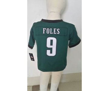 nike kids nfl philadelphia eagles #9 foles green[nike]