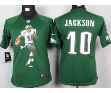 nike youth nfl jerseys philadelphia eagles #10 jackson green[portrait fashion]