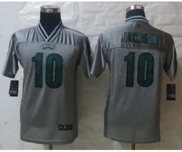 nike youth nfl jerseys  philadelphia eagles #10 jackson grey[nike vapor]